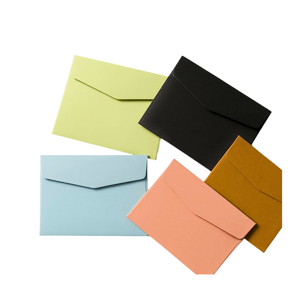 

Amplop Estetik Ukuran A5/A6/B7/A8 | Warna Elegan untuk Packing Online Shop | Grosir UMKM