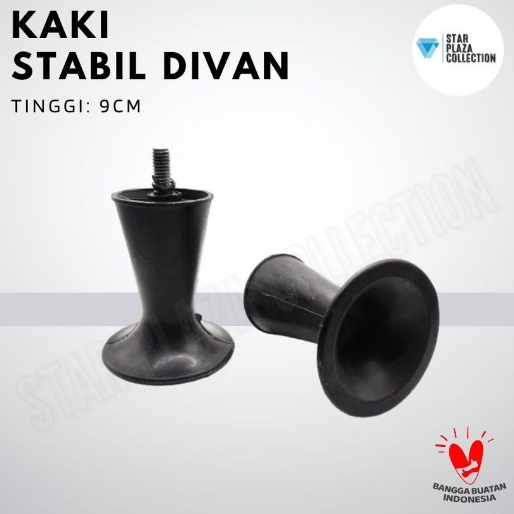 Kaki Divan 9cm / Kaki Plastik Stabil Sofa / Springbed / Kaki Plastik PVC Ranjang Alas Furniture
