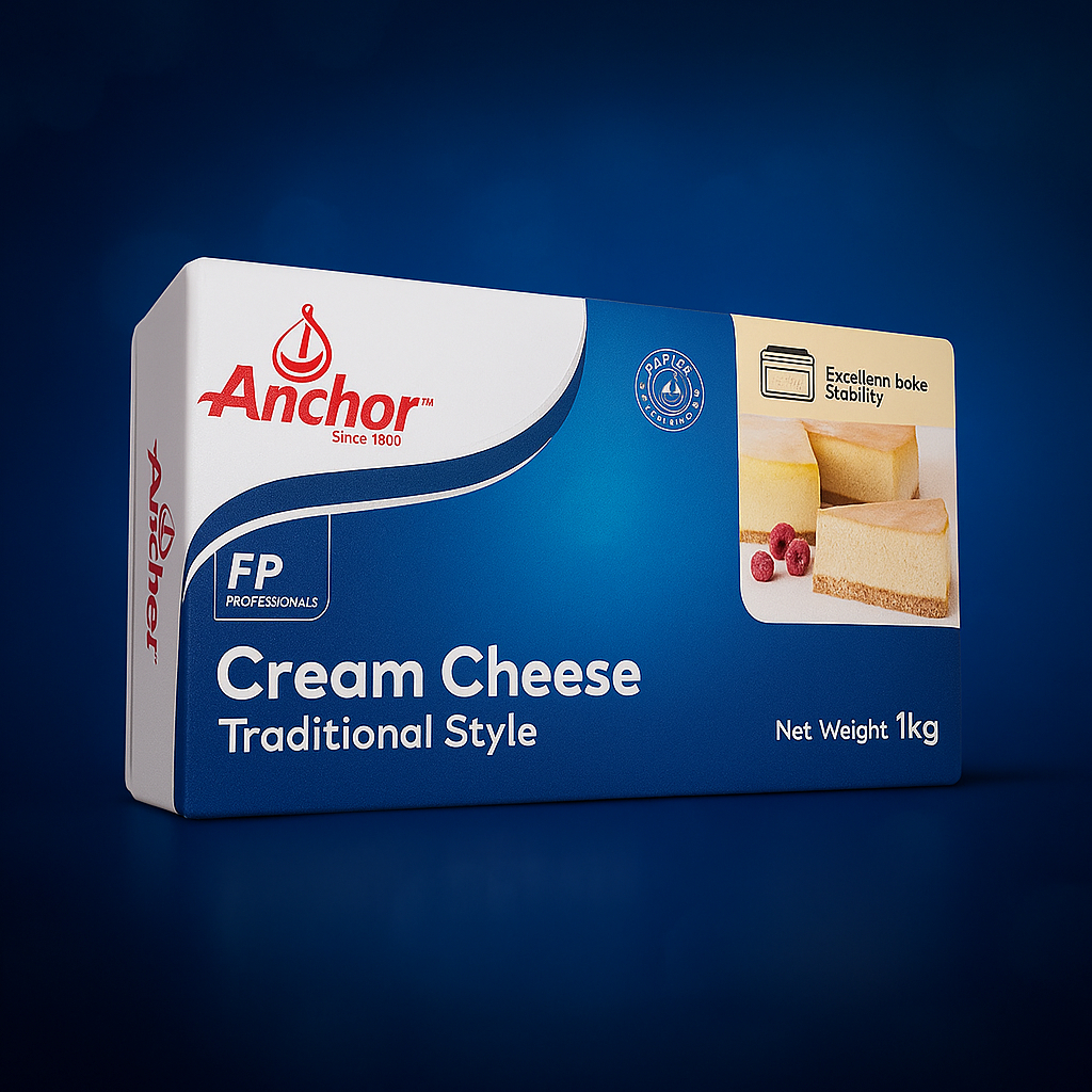 

GRATIS ONGKIR - ANCHOR CREAM CHEESE 1KG ORIGINAL
