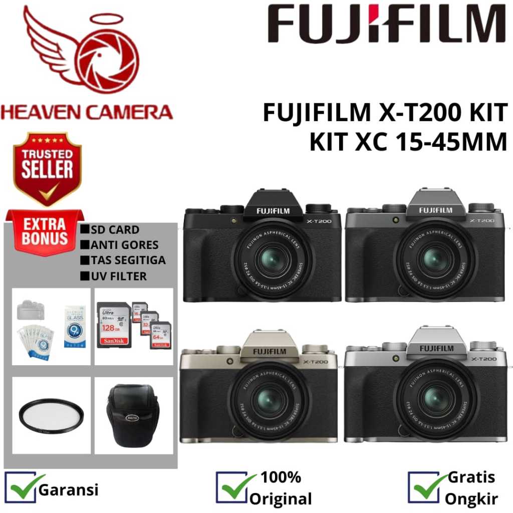 FUJIFILM X-T200 KIT 15-45MM / FUJIFILM XT200 KIT 15-45MM