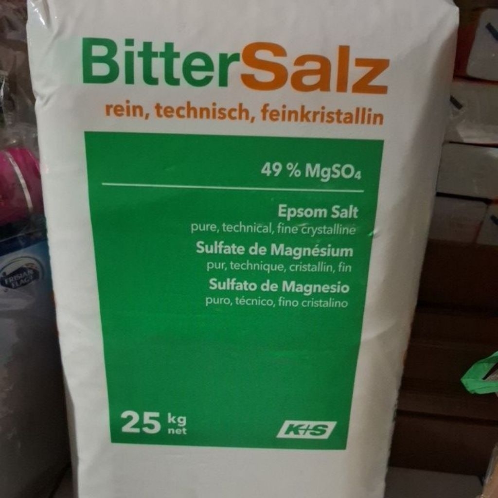 Epsom salt / Magnesium sulfat/ Garam Magnesium