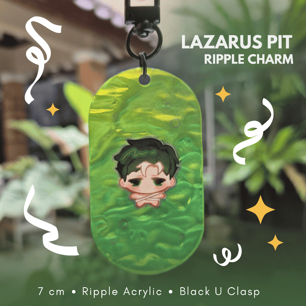 [ DC Comics ] Jason Todd Lazarus Pit Ripple Charm Fanmerch