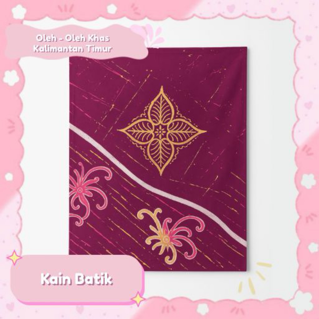 Kain Batik Tenun Khas Kalimantan Timur