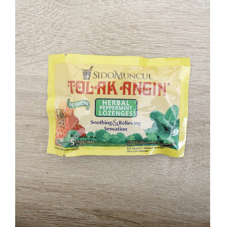 

Permen Tolak Angin Sachet 5pcs