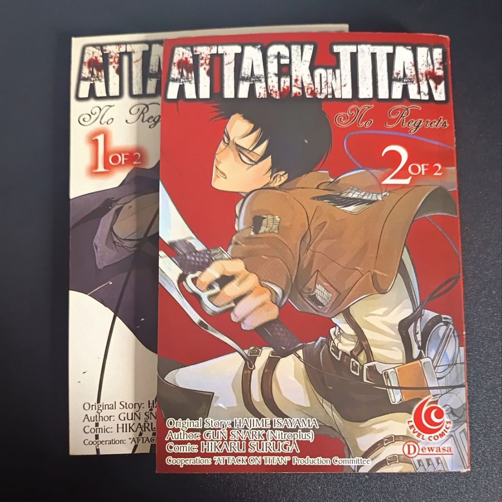 Komik Set dan Cabutan - Attack on Titan, Ajin