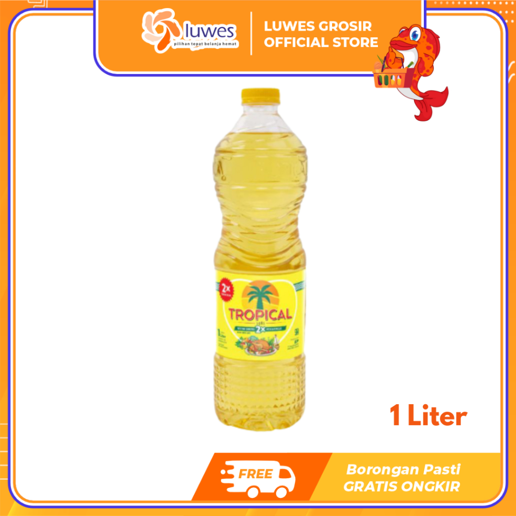 

Tropical Minyak Goreng 1 Liter Minyak Goreng Non Kolestrol