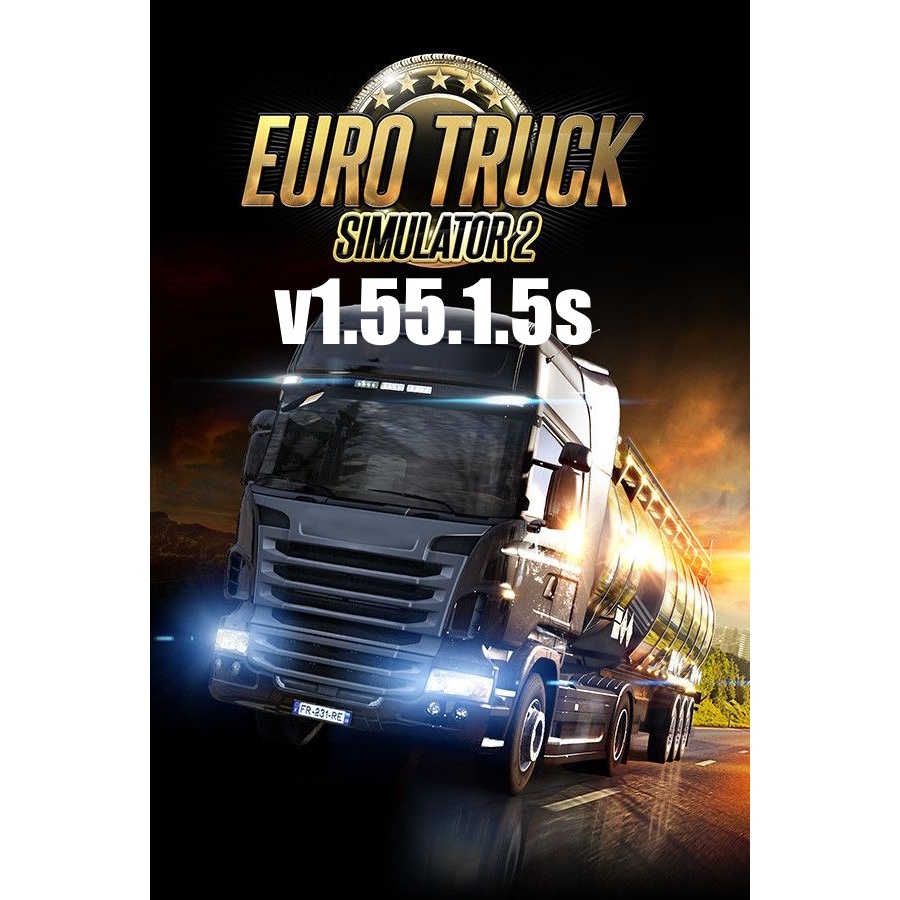 ETS2 ETS 2 Euro Truck Simulator 2 v1.55.1.5s GAMEPC OFFLINE
