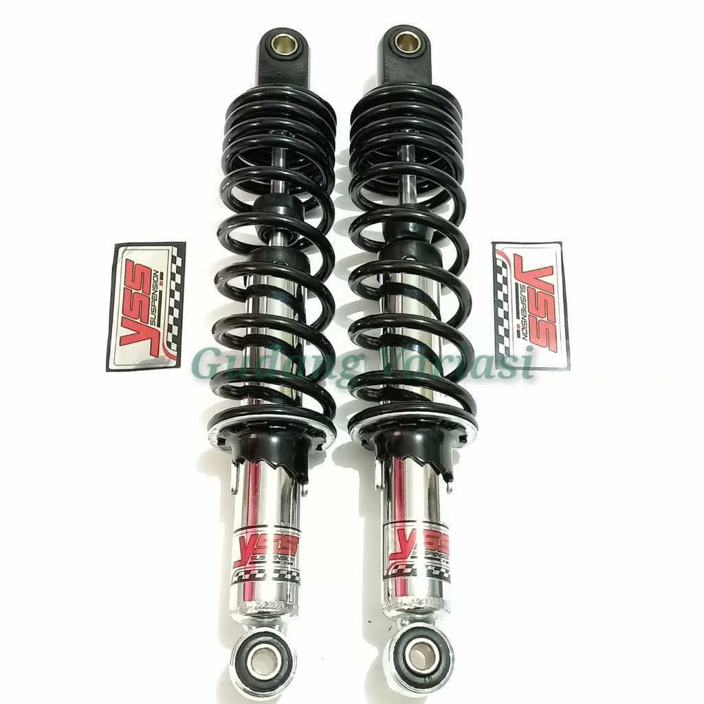 Shock Belakang Copy YSS 340MM -Hitam