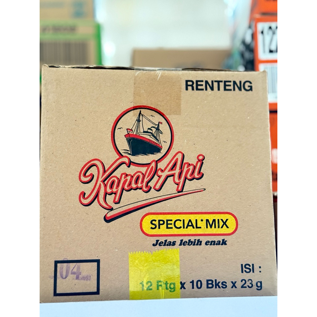 

KOPI HITAM SPECIAL MIX KAPAL API 1 DUS isi 12 ranting x 10 bungkus