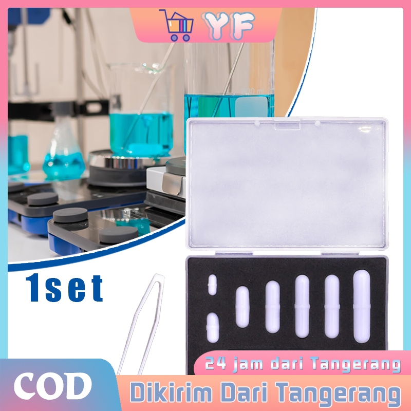 

7Pcs C Magnetic Stirrer Magnet Bar Mixer Stirer Mixer Stir Bars