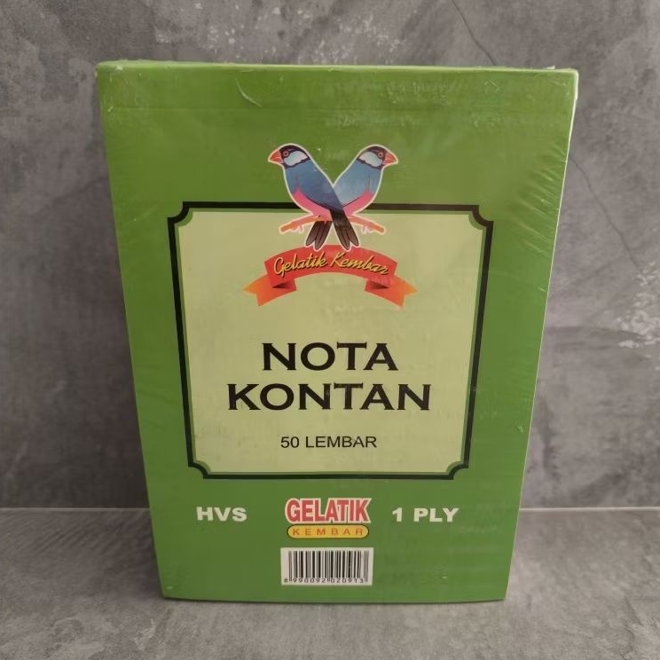 

(1 PAK) Nota Kotan Gelatik Kembar 1PLY HVS