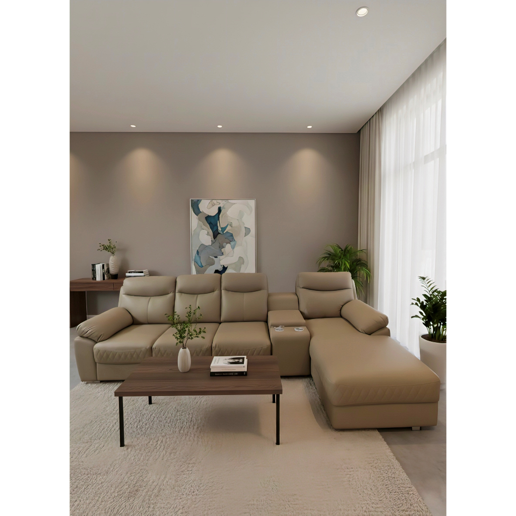 SOFA L FELIA - SOFA SUDUT - GRATIS ONGKIR WILAYAH BANDAR LAMPUNG