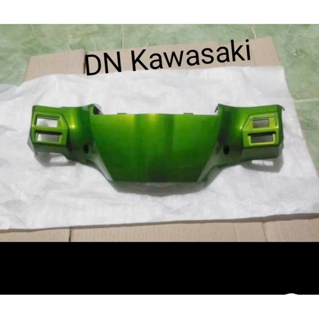 cover batok setang belakang Kawasaki zx130 zx130 original warna hijau