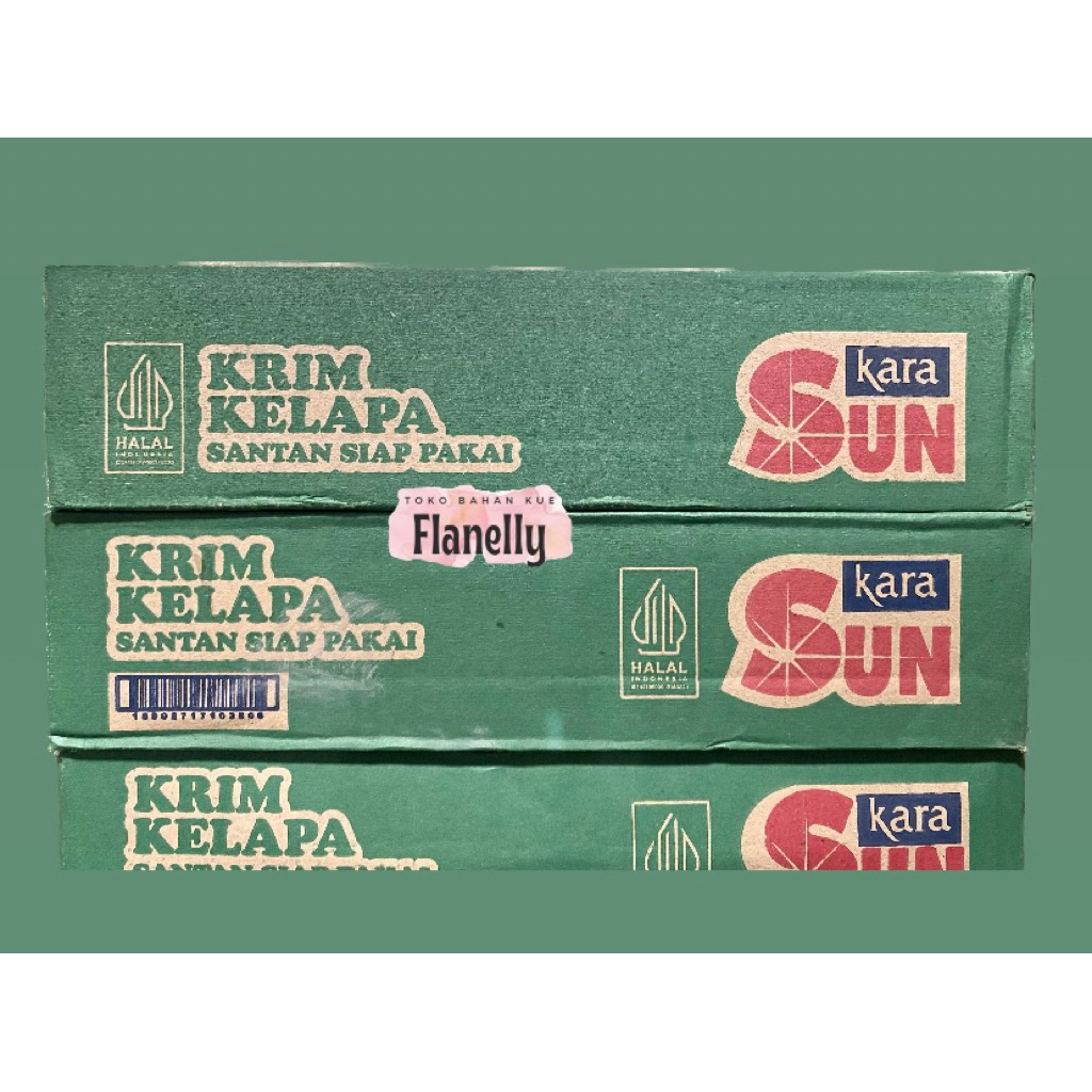 

1DUS = 12PC SUN KARA SANTAN INSTAN SIAP PAKAI 200ML