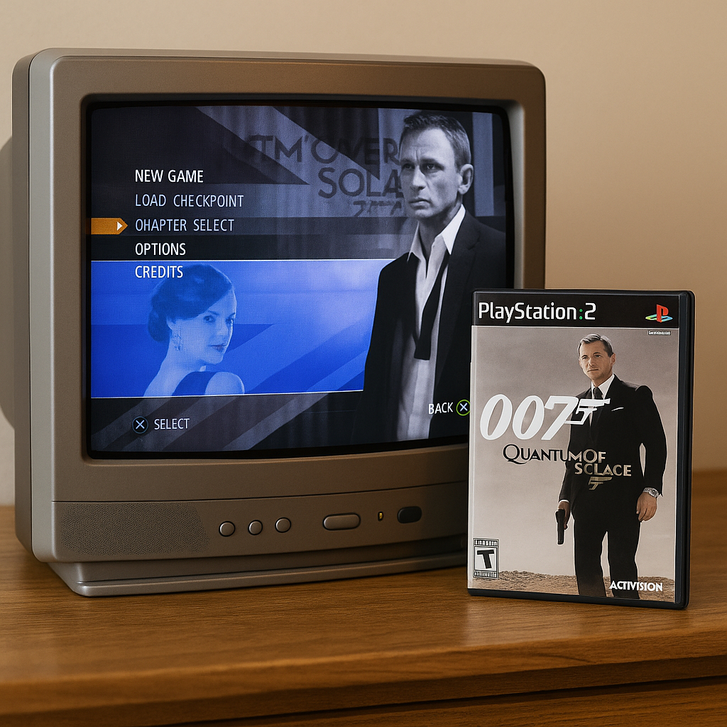 [ Game PS2 Playstation 2 ] 007: Quantum of Solace