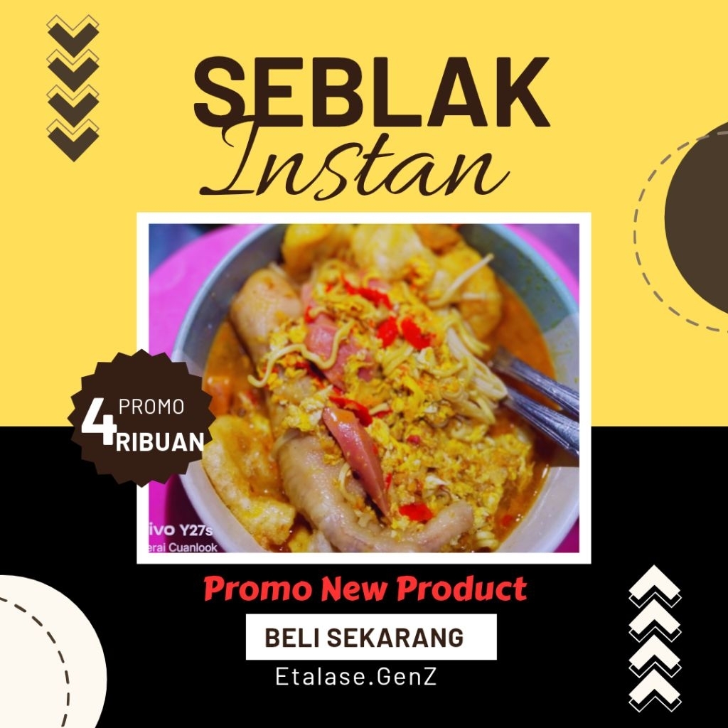 

SEBLAK INSTAN MURAH SEBLAK INSTAN TERDEKAT SEBLAK
