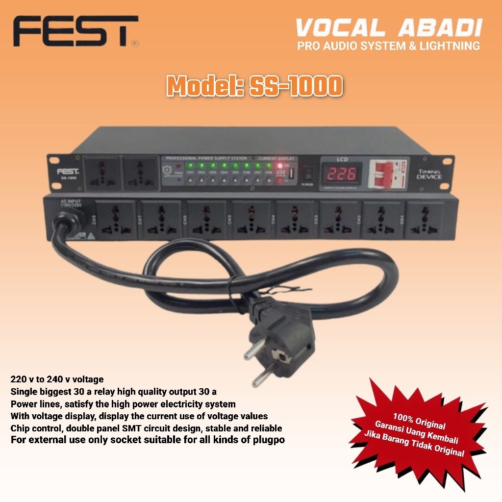 POWER SEQUENCE FEST SS1000