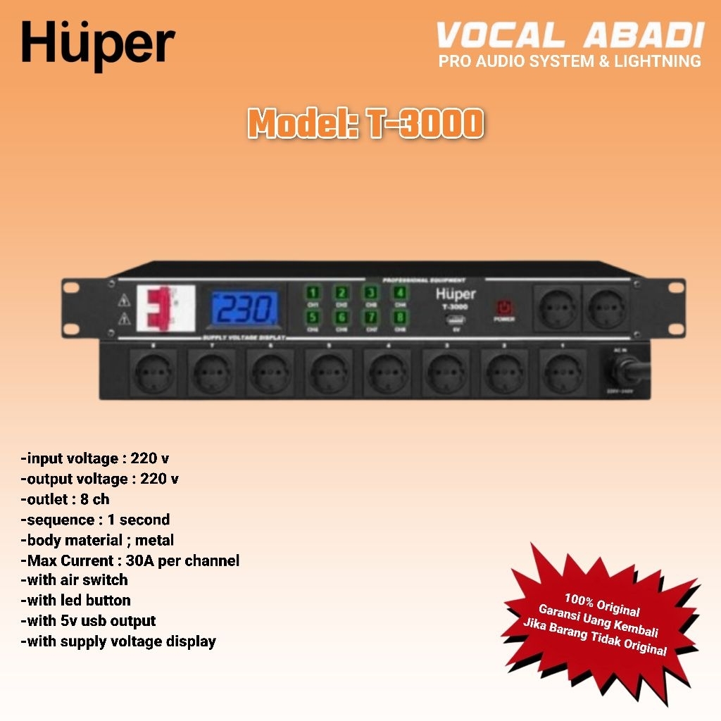 POWER SEQUENCE HUPER T3000