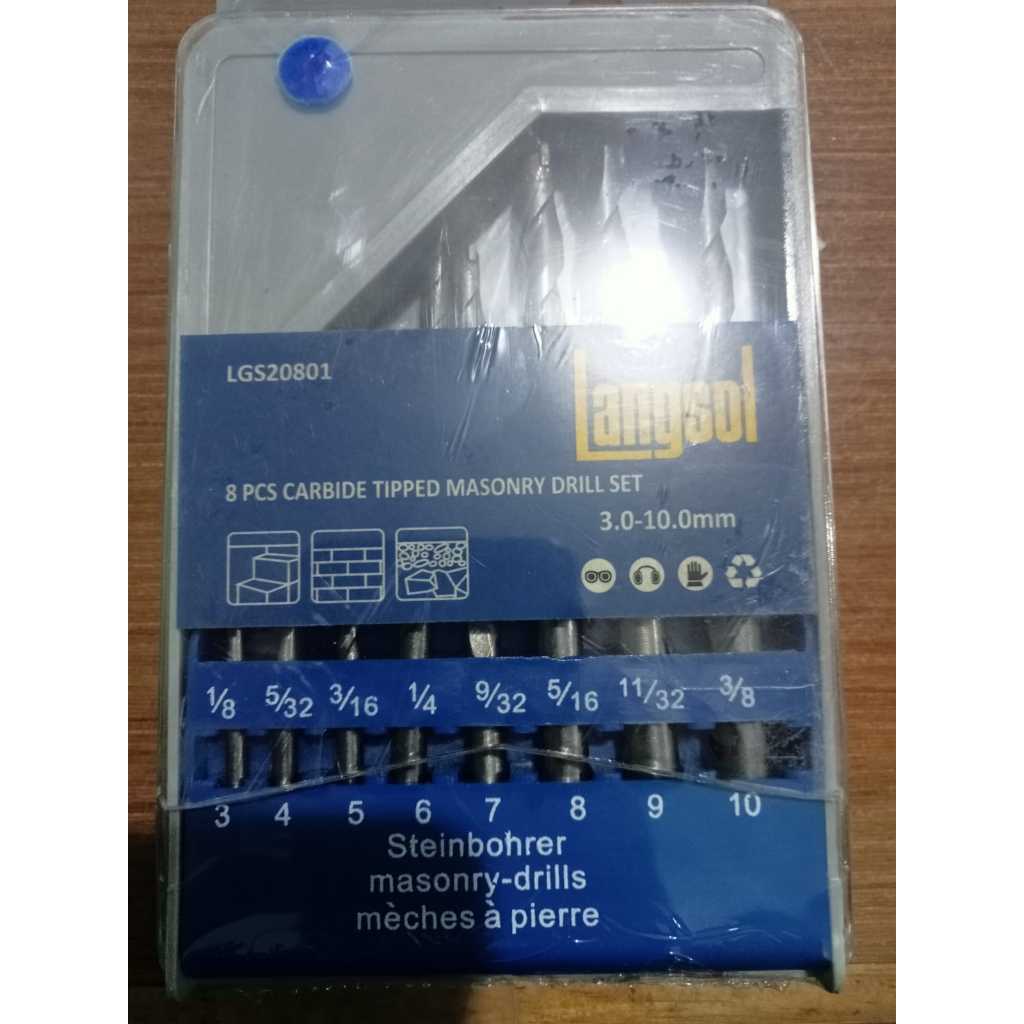 Mata bor beton set/bor set untuk beton/mata bor tembok set/drill bit set