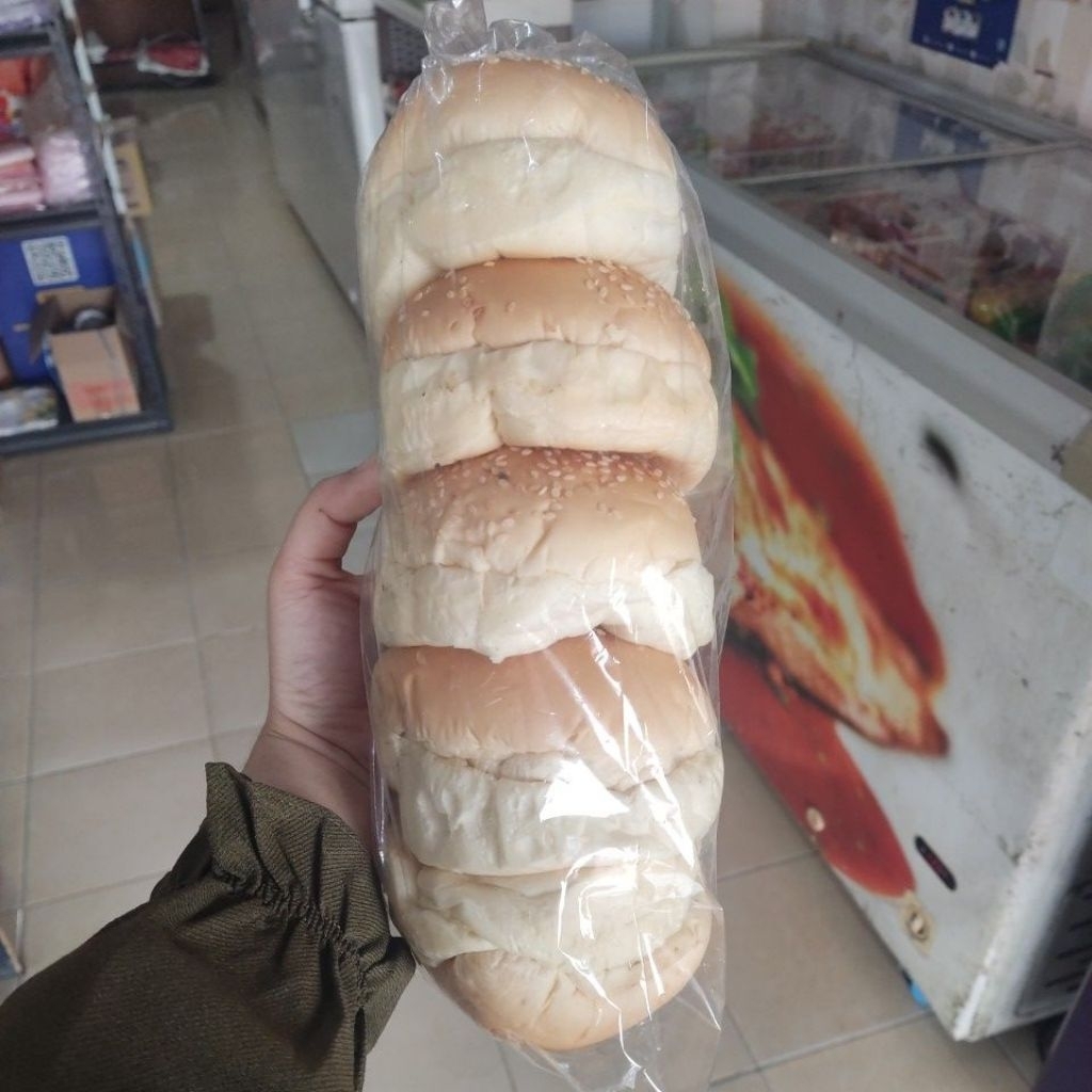 

Roti Burger wijen isi 5