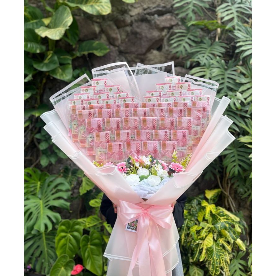 Buket Uang Kertas Custom