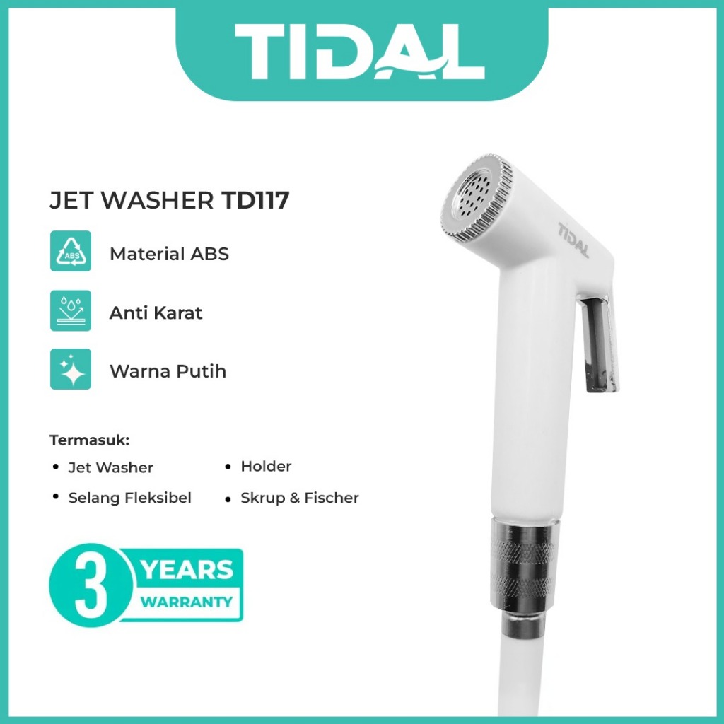Jet Washer Closet Tidal TD117 - White