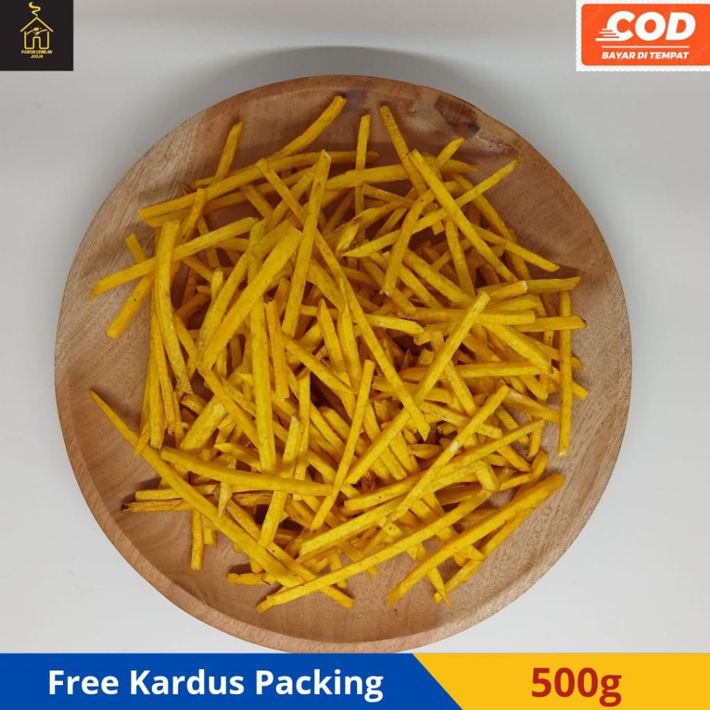 

Stik Talas 500 gr | Snack Kiloan | Stik Keladi | Stik Talas Keladi | Snack Talas | Makanan ringan | Murah Enak Gurih Asin Krispi Crispy | Camilan Cemilan Stik Talas 500 gram