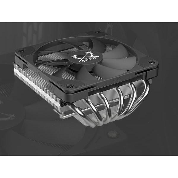 Scythe Big Shuriken 4 - Low Profile Air CPU Cooler Mini itx