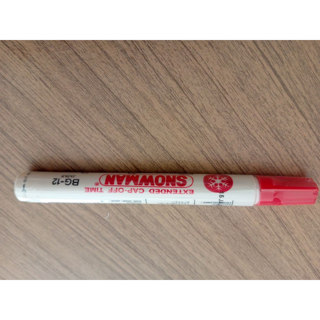 

SNOWMAN WHITEBOARD MARKER MERAH