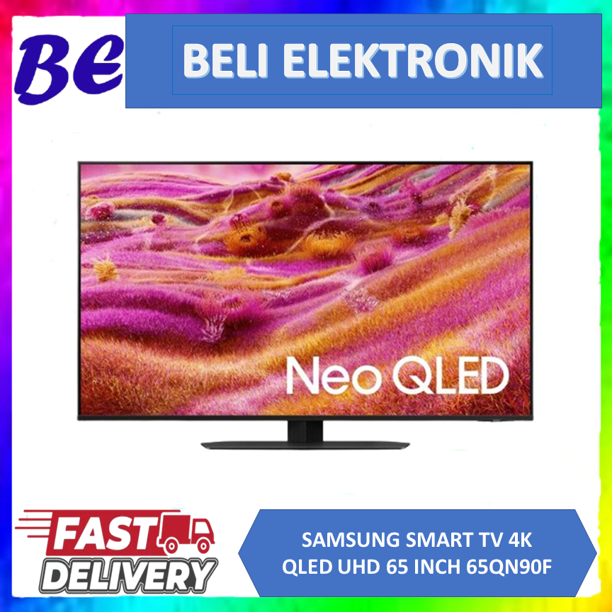 TV SAMSUNG 65QN90F NEO QLED 65 INCH 4K HDR W/SAMSUNG VISION AI SMART TV 2025 QA65QN90FAKXXD // 65QN9