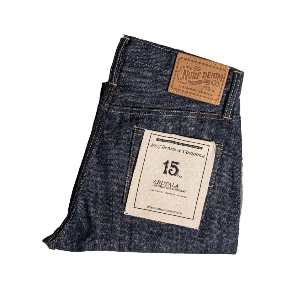 Nurf Denim - ARUTALA - 15oz - Unsanforized - Selvedge Denim