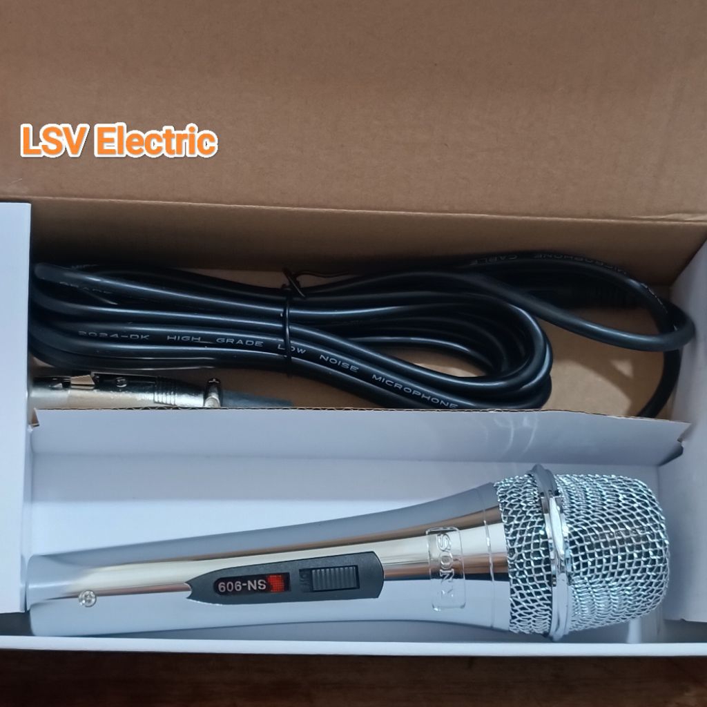 Microphone/Mic Kabel Sony SN-909 NEW 100% BARU