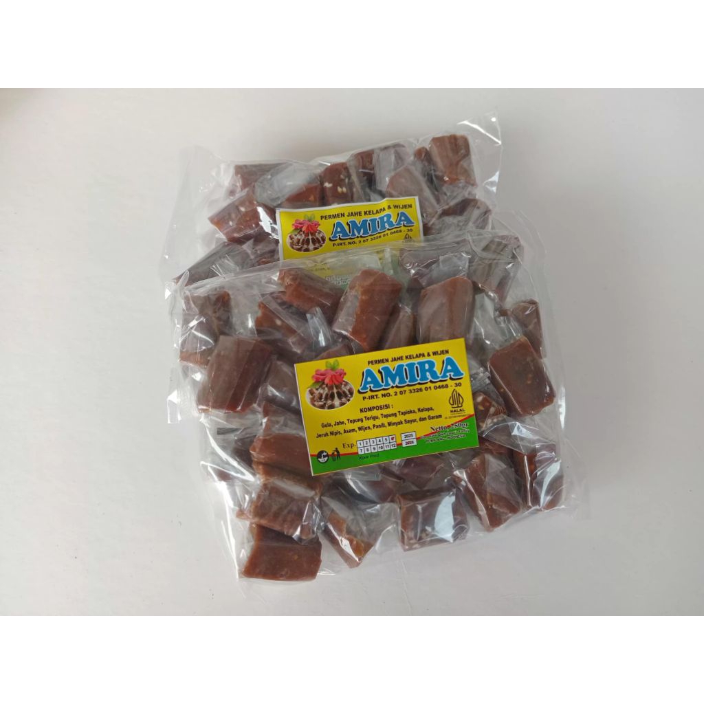 

PERMEN JAHE KELAPA & WIJEN | PERMEN JAHE SPESIAL | HANGAT ENAK DITENGGOROKAN | Kemasan 250 gram