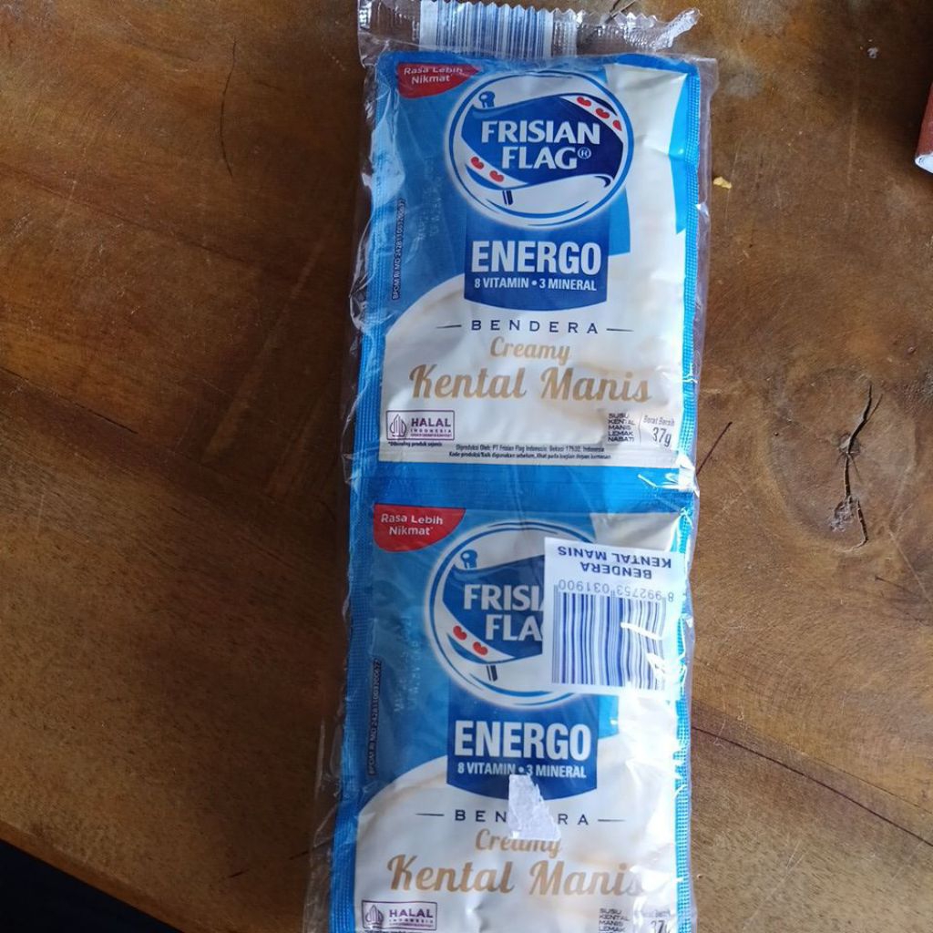 

Susu kental manis Frisian flag