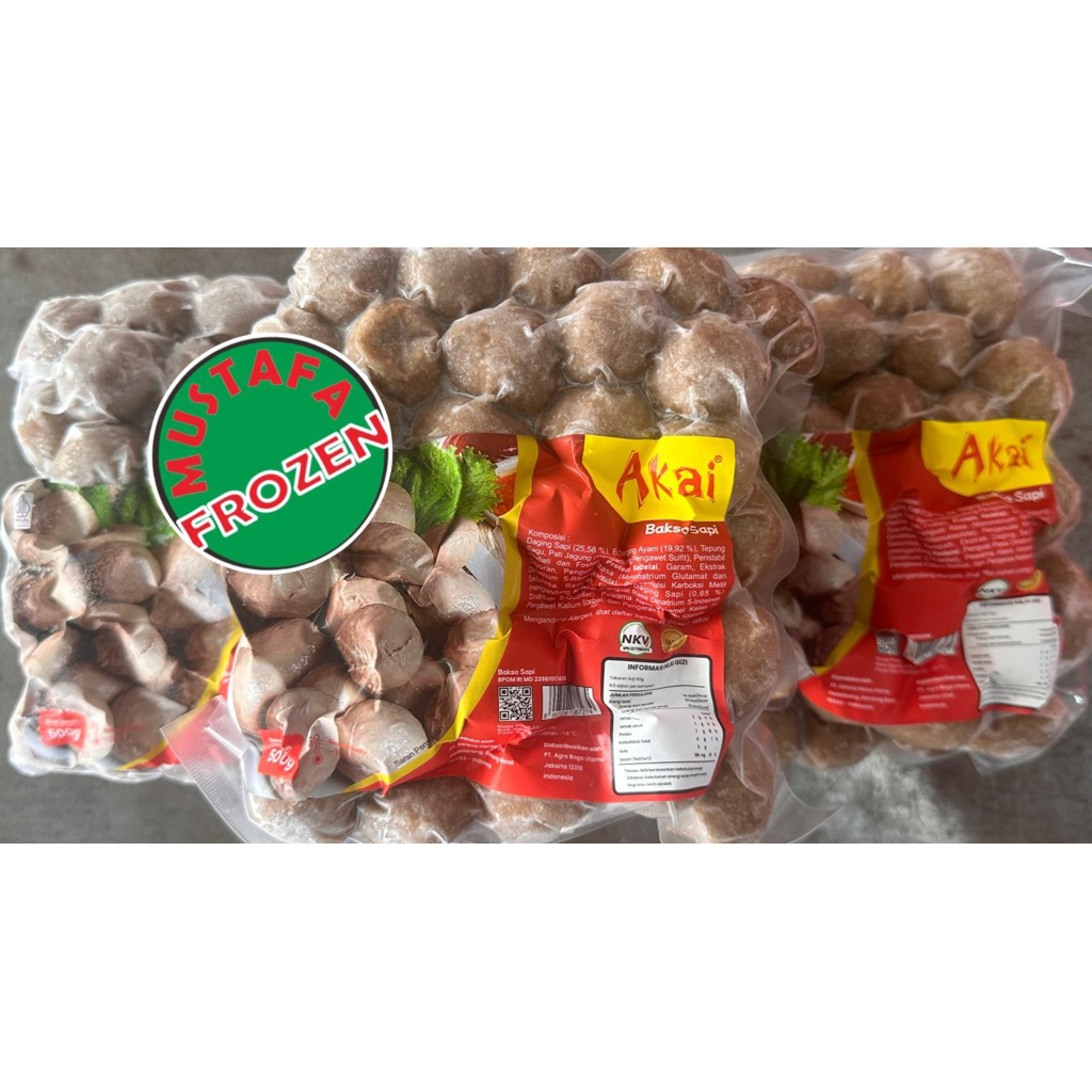 

Akai/Belmount Bakso Sapi 500gr