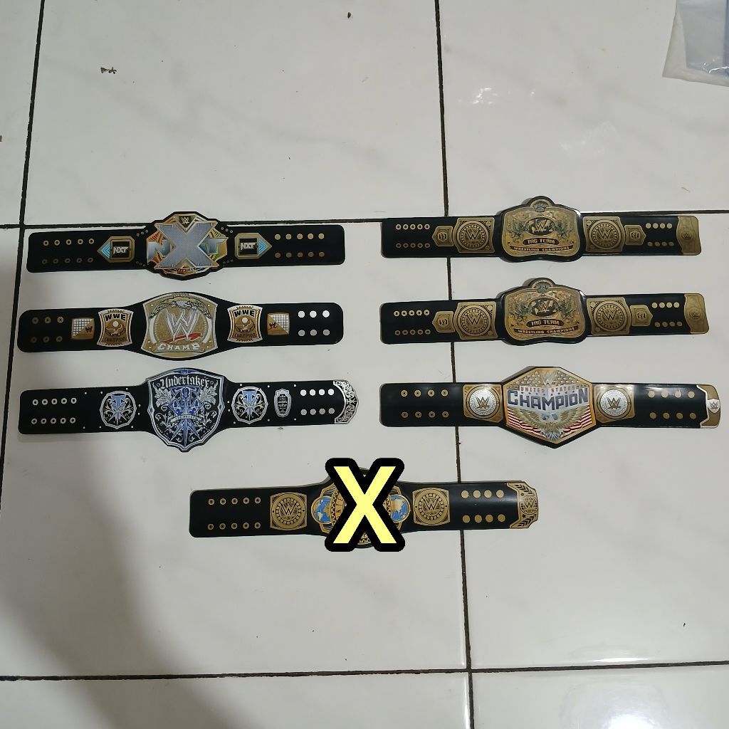 WWE SLAP BANDS WWE BELT CHAMPIONSHIP
