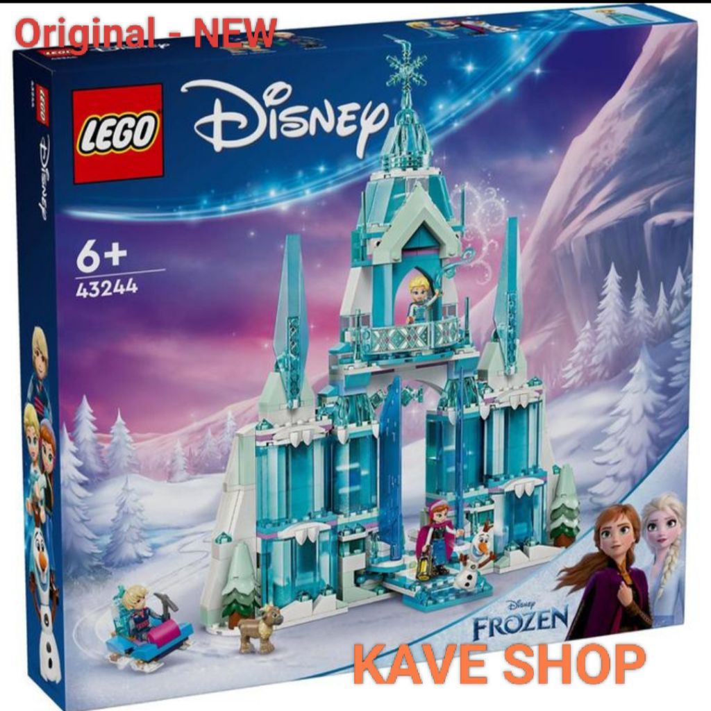 LEGO 43218 : Anna & Elsa Magical Carousel - LEGO 43204 : Anna & Olaf's Castle Fun - LEGO 43226 : Dis
