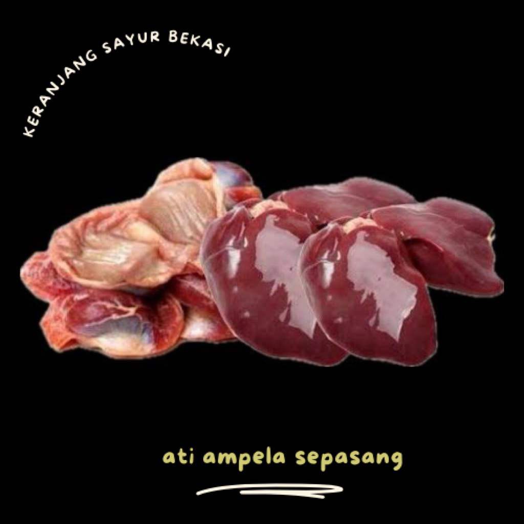 

ati ampela ayam isi 5 pasang