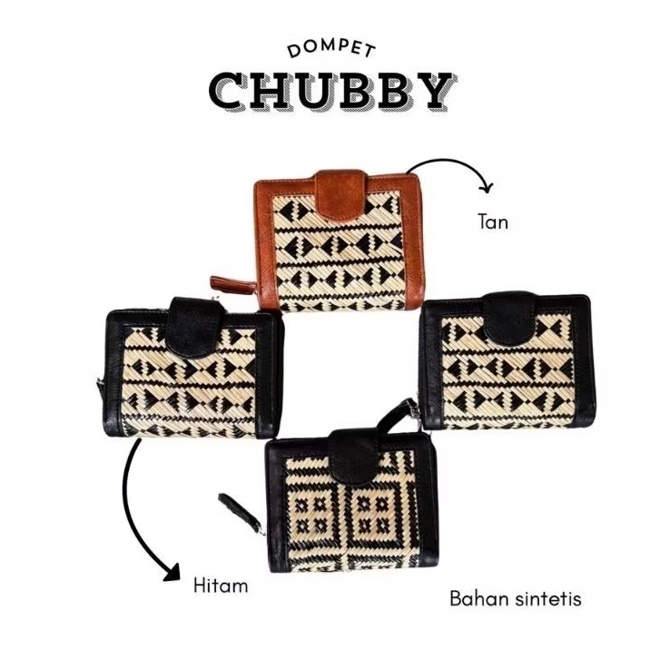 dompet chubby rotan/dompet rotan cewek/Indang Apang galeri