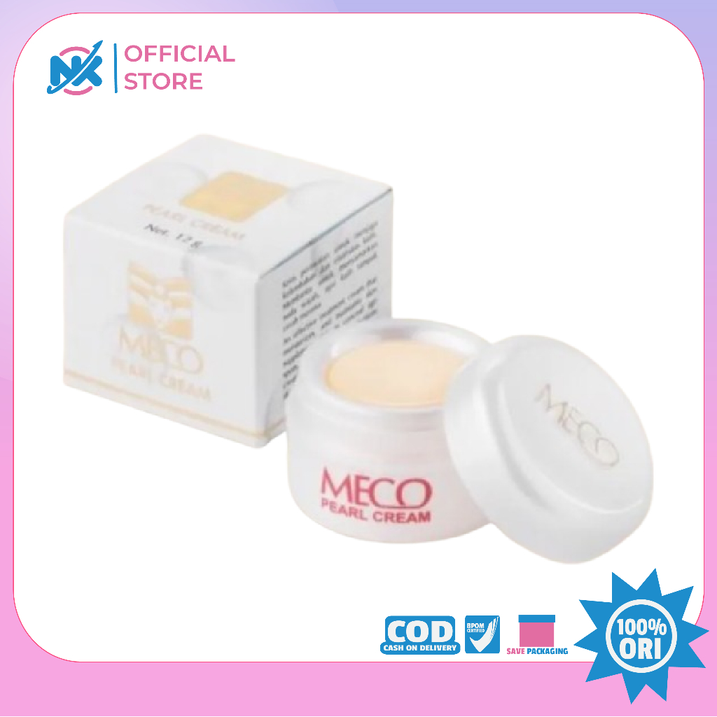 Perawatan Wajah Meco Cream Pearl 12 gr