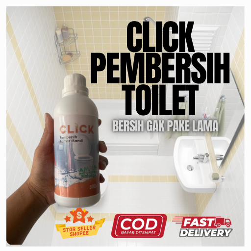 Pembersih Kerak Keramik Kamar Mandi - Pembersih Kerak Toilet Ampuh - Pembersih Kerak Air - Click Cai