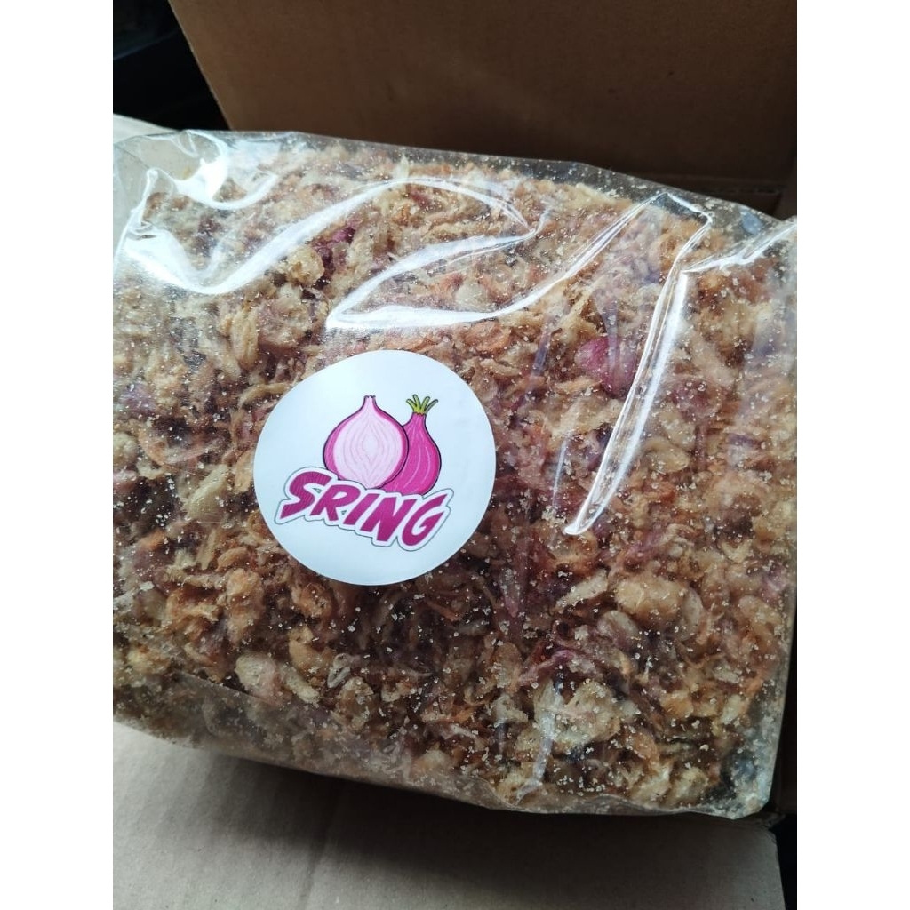 

Bawang Goreng Sring Premium 1 Kg Kemasan Kiloan