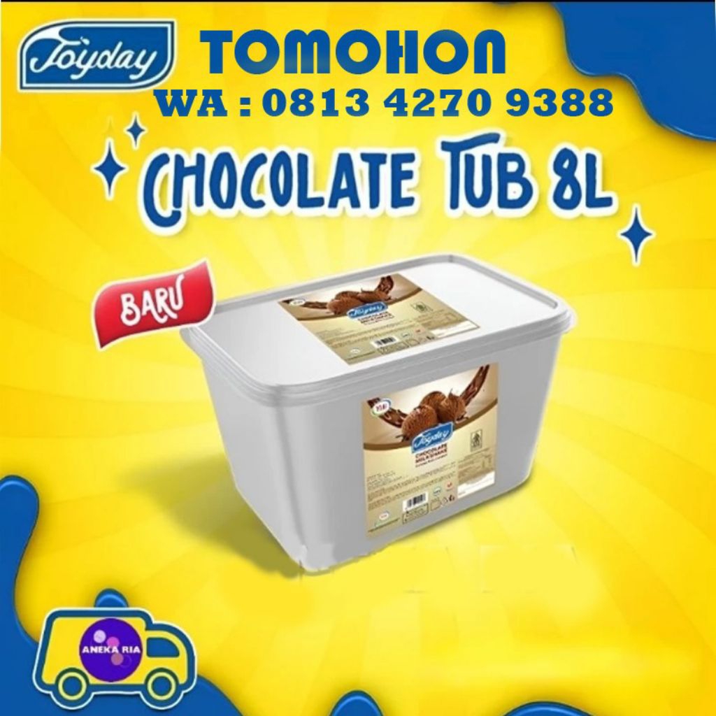 Eskrim Joyday 8L - Cokelat