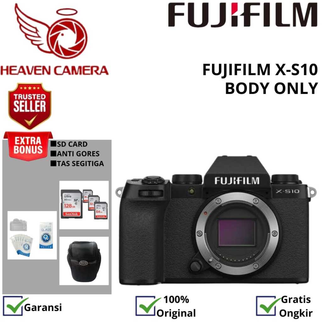FUJIFILM X-S10 BODY ONLY / FUJIFILM XS10 BODY ONLY