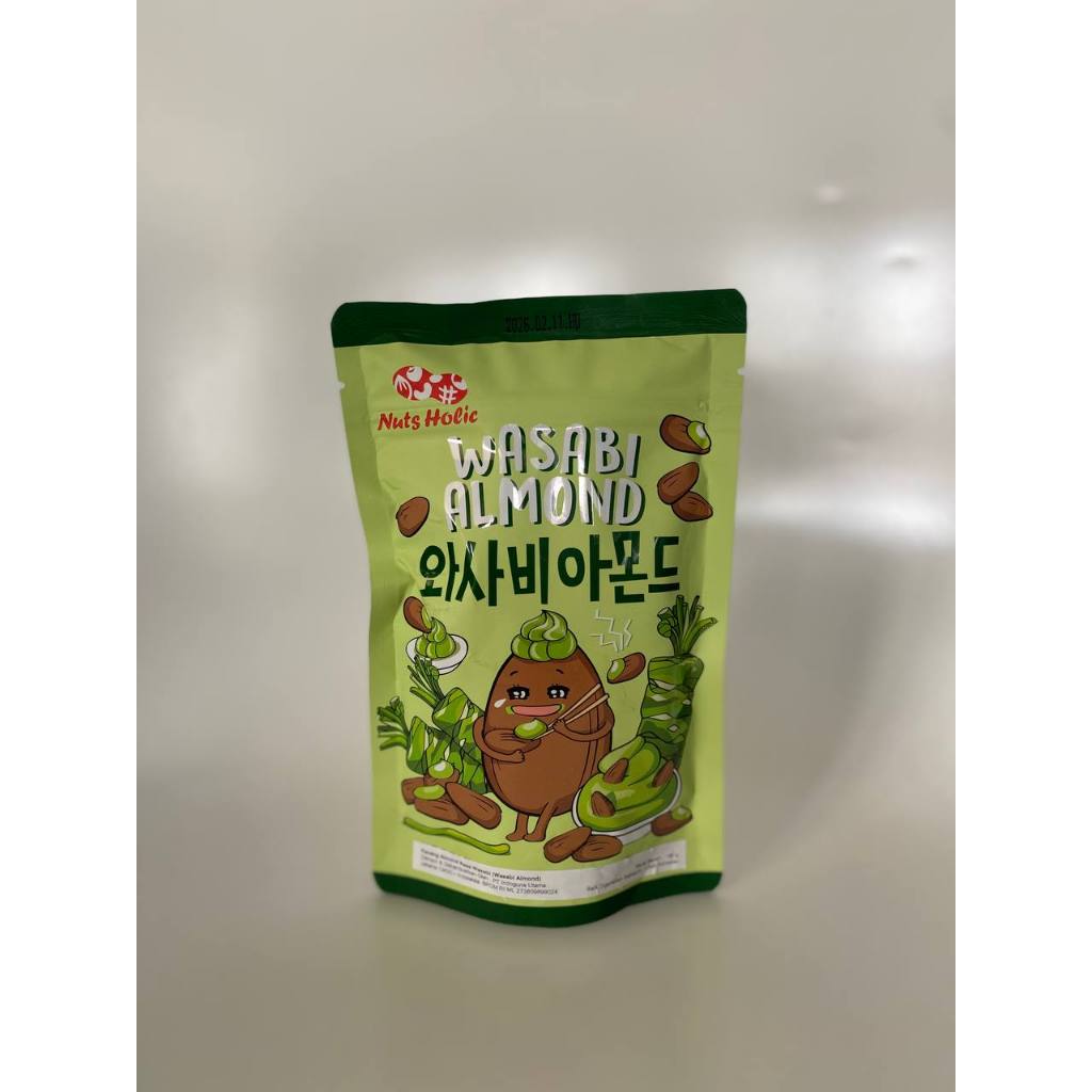 

NUTS HOLIC WASABI ALMOND 180 GR