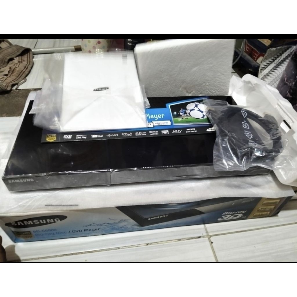 DVD SAMSUNG BLURAY SAMSUNG DVD BD C6900 DVD BLURAY 3D WIFI DVD BLURAY DISC