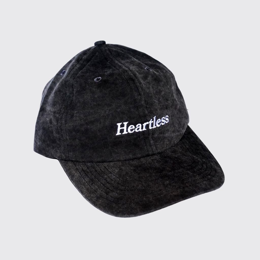 HEARTLESS TOPI PL FTR WASH BLACK