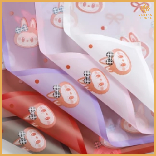 

Kertas Buket Cellophone Line Karakter Carton Lucu Anak KB85