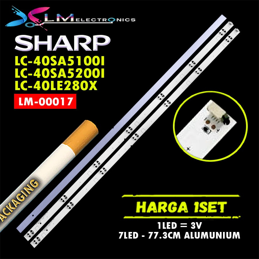 BACKLIGHT SHARP 40 LC-40SA51001 LC-40SA52001 LC40SA51001 LC40SA52001 40SA5100I L40SA5200I 40LE280