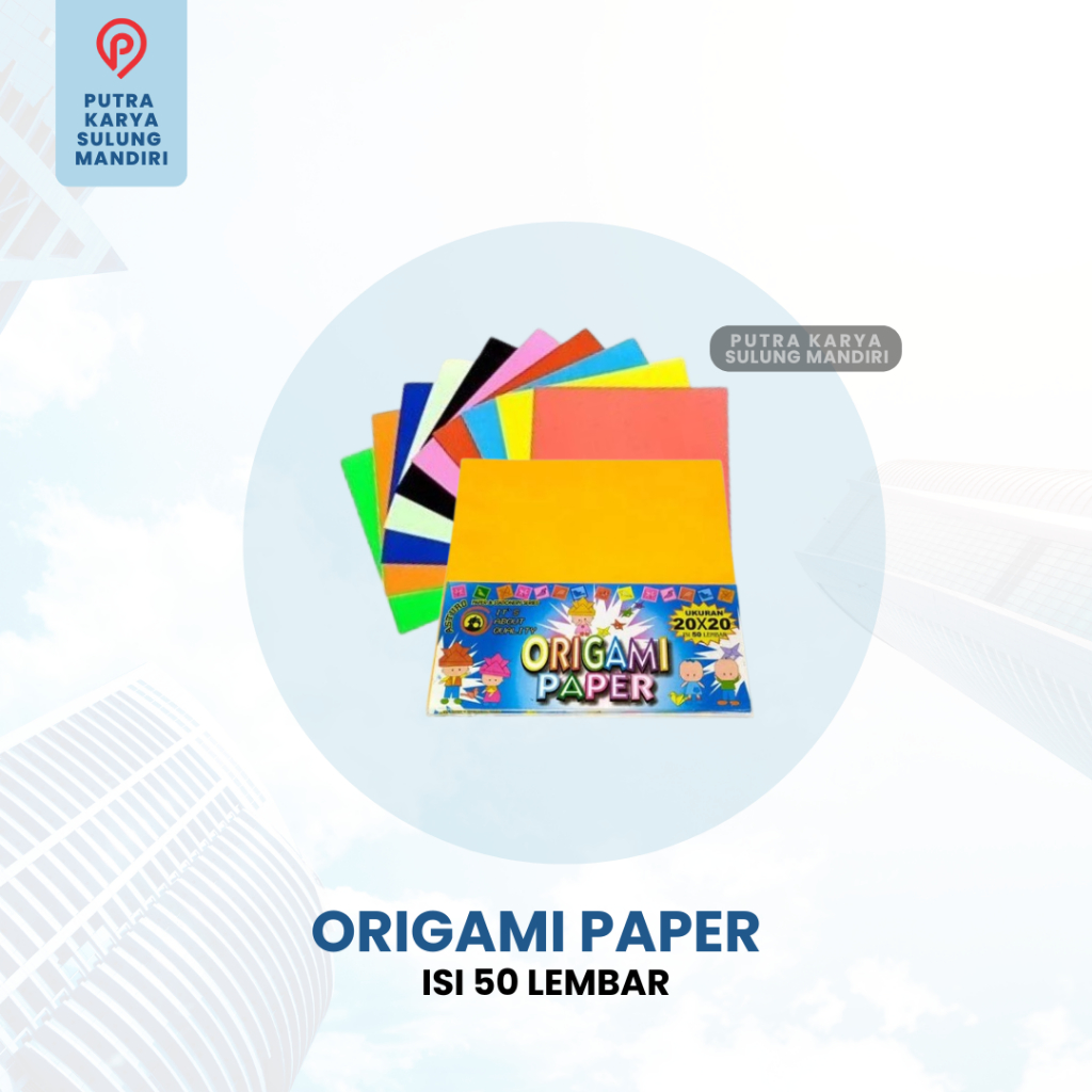 

kertas origami ukuran 20 x 20cm